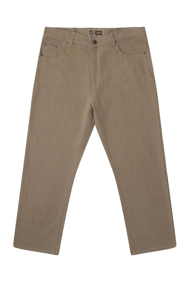 Ed Baxter sand-farvet jeans (38")