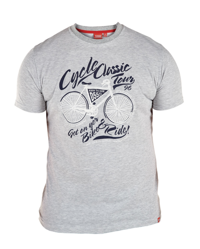 D555 skjorte + T-shirt (Navy/Rød) (K/Æ) (Tall)